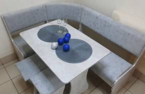 Кухонный уголок Миссия V велюр (цемент) в Искитиме - iskitim.mebelnovo.ru | фото