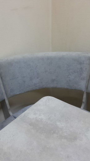 Кухонный уголок Миссия V велюр (цемент) в Искитиме - iskitim.mebelnovo.ru | фото