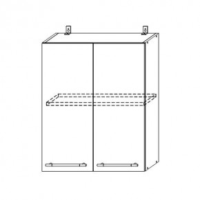 Опера ВП 600 шкаф верхний высокий в Искитиме - iskitim.mebelnovo.ru | фото