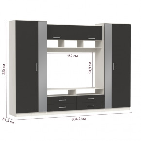 ШМЦ Вена  91.01 с зеркалом в Искитиме - iskitim.mebelnovo.ru | фото